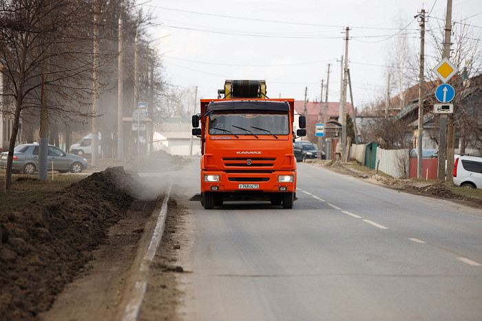 Подрядчик завершит ремонт улицы Кутузова в Туле к 1 сентября 2023 года