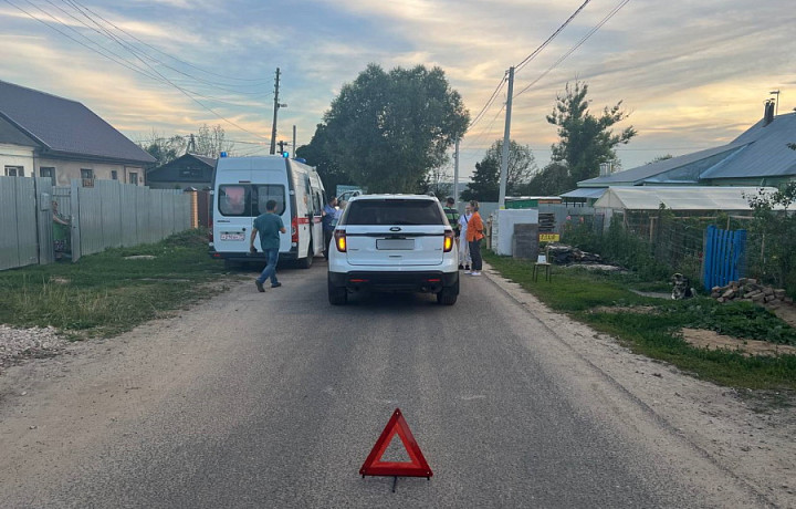 В Заокском районе сбили семилетнего мальчика, внезапно вышедшего на дорогу