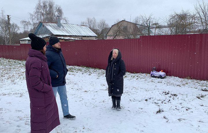 В тульской деревне Малевка представители городской Думы поговорили с местными жителями