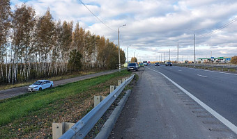 ﻿Иномарка насмерть сбила 67-летнего пешехода на трассе М-2 в Заокском районе