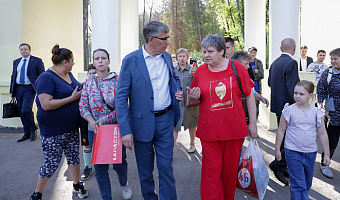 Дмитрий Миляев ответил на вопросы жителей города Липки