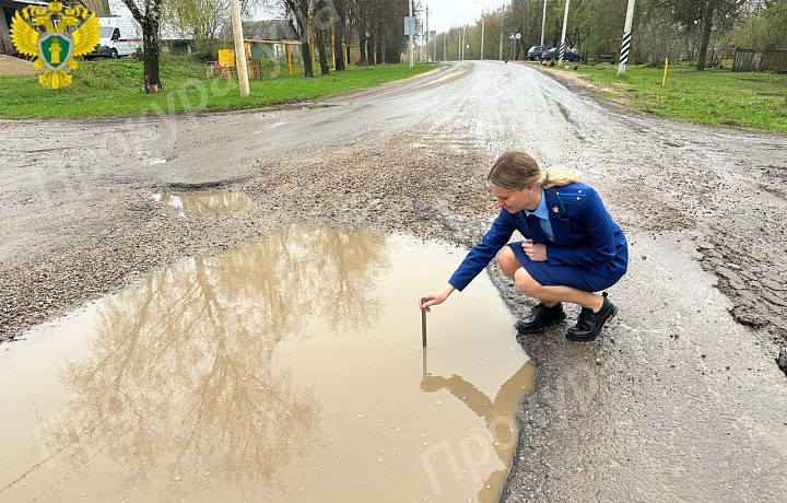 В Воловском районе прокуратура выявила нарушения в соблюдении дорожного законодательства