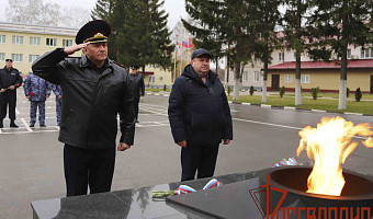 Тульские росгвардейцы почтили память бойцов, погибших при выполнении служебных обязанностей