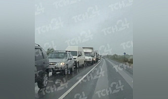 На Калужском шоссе в Туле собралась серьезная пробка утром 7 мая