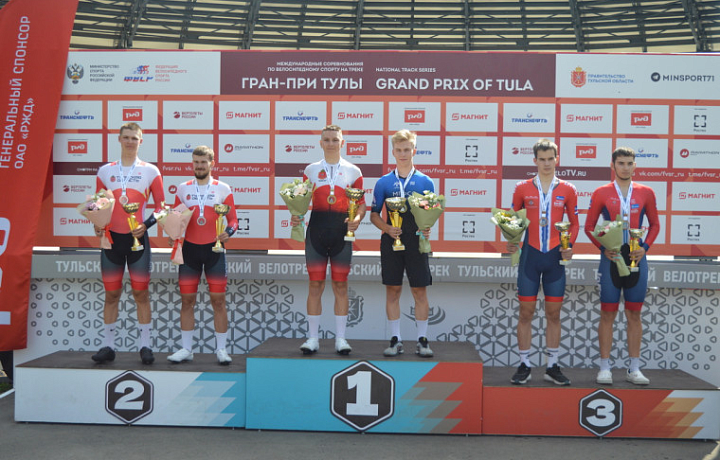 Тульские велогонщики завоевали медали на заключительном этапе «Гран-при Тулы»