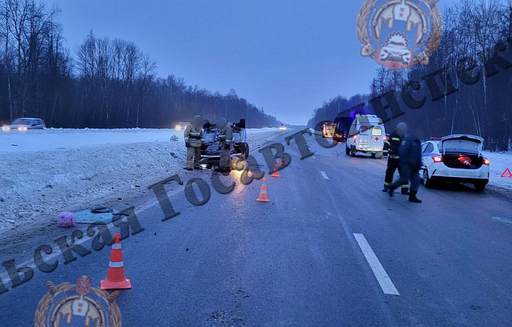 Четверо человек пострадали в ДТП на трассе М-2 "Крым" в Туле