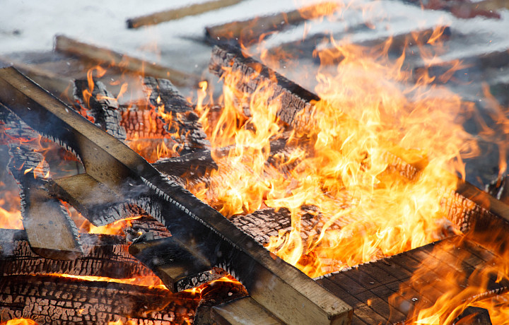 С 29 по 31 мая в Тульской области ожидается высокая степень пожароопасности