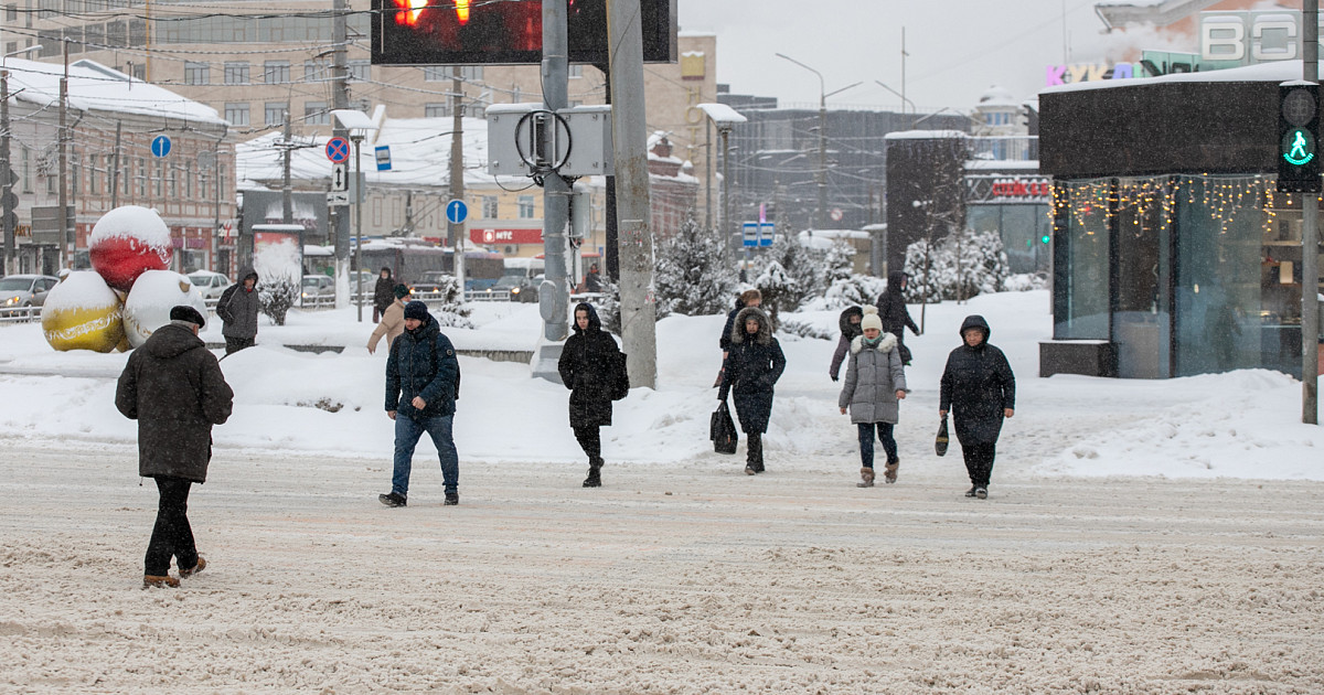 Когда потеплеет в туле в мае. Тула в январе.