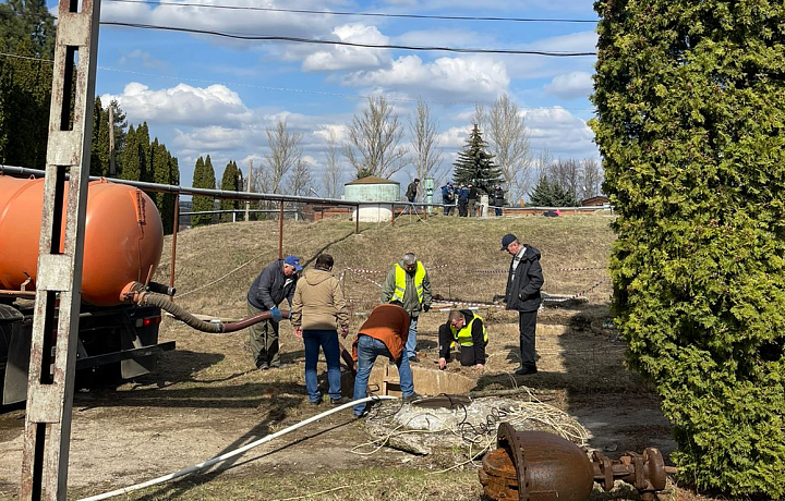 Сергей Балтабаев: давление воды в Ефремове будет нормализовано 20 апреля