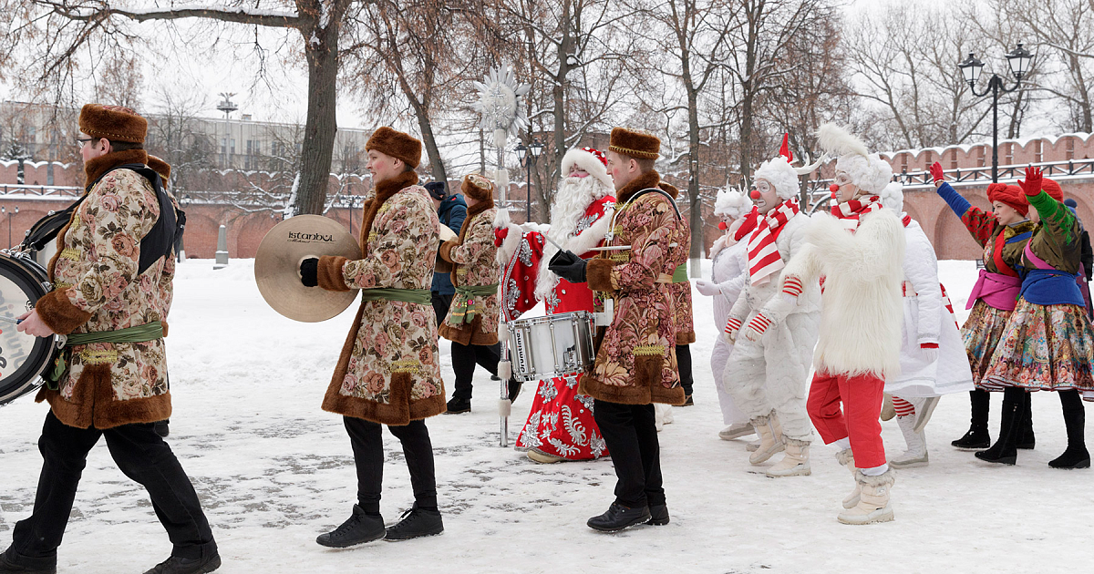 Новогодние праздники в туле