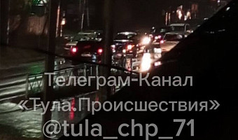 В тульском Хрущево произошло ДТП с участием автомобиля каршеринга