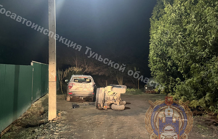 Пьяный водитель на квадроцикле устроил ДТП на улице Мичурина в Туле