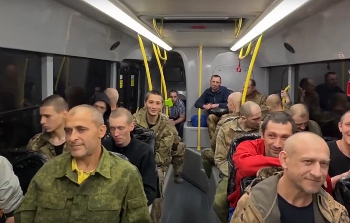 Среди военных, вернувшихся в Россию из плена, есть жители Тульской области