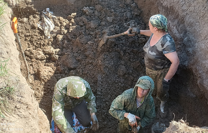 В Белевском районе найдены останки 87 красноармейцев