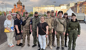Тульская полиция и казаки провели рейд по популярным местам у подростков