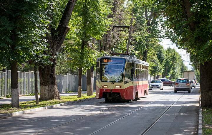Из-за обрыва проводов контактной сети на улице Пролетарской в Туле изменилась схема движения трамваев