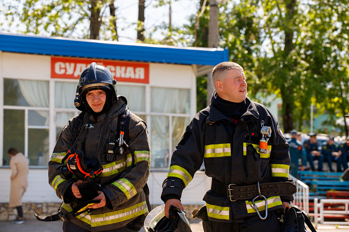 В Туле определили лучшее звено газодымозащитной службы