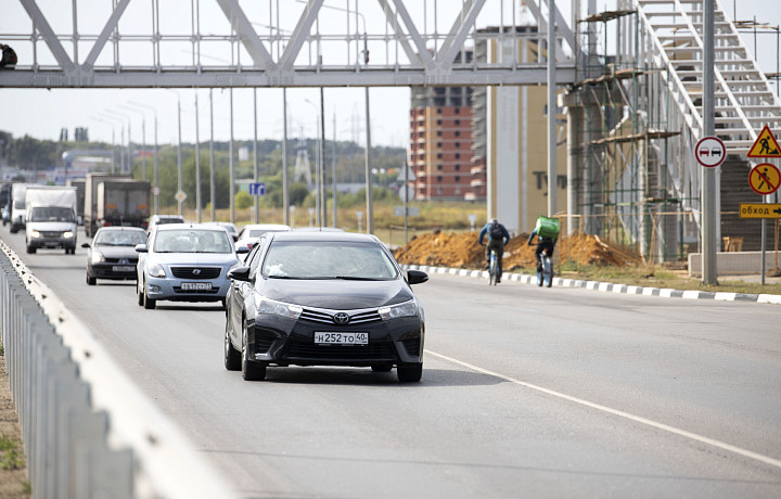 Движение транспорта по мосту между Москвой и Тулой станет реверсивным с 27 июля